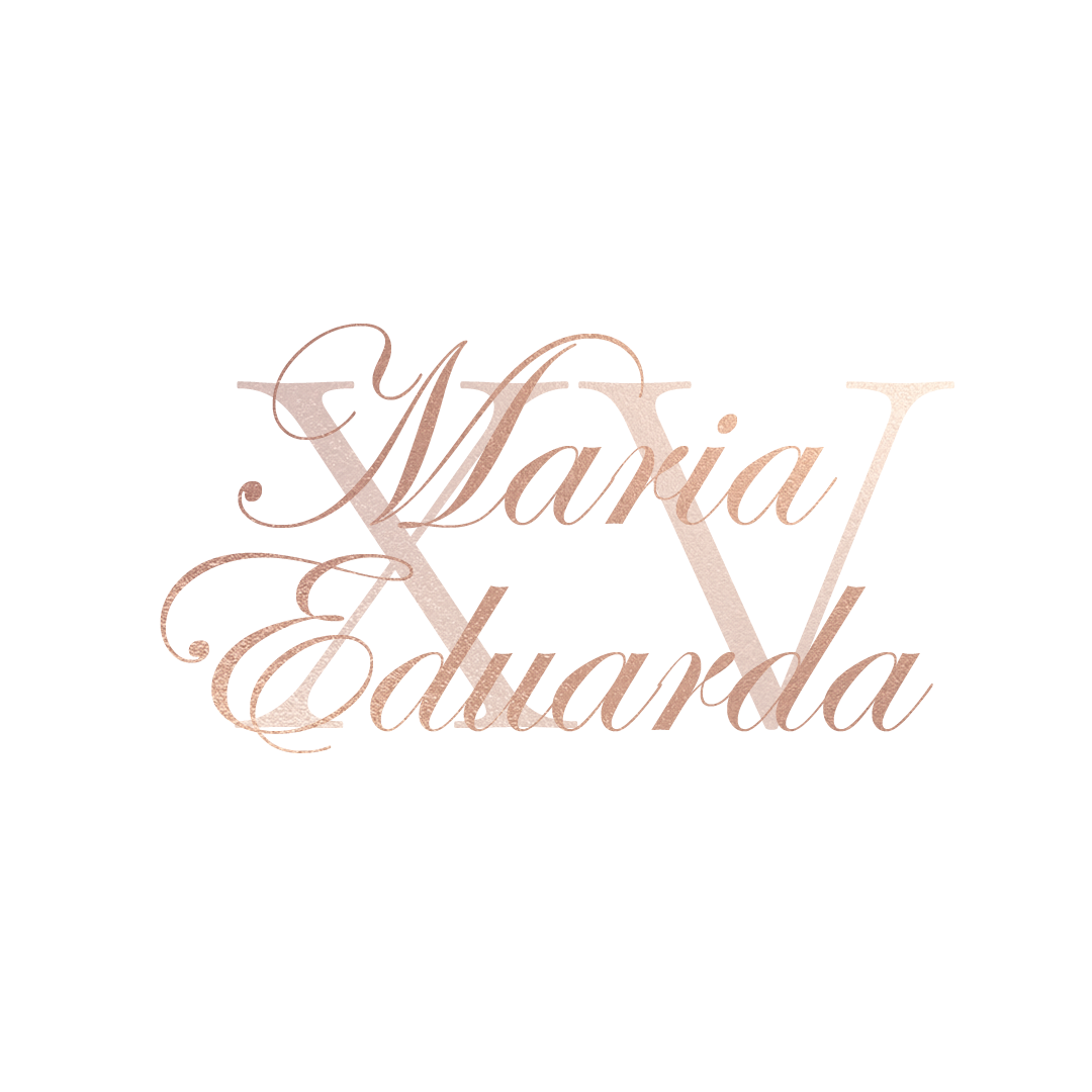 Monograma Maria Eduarda
